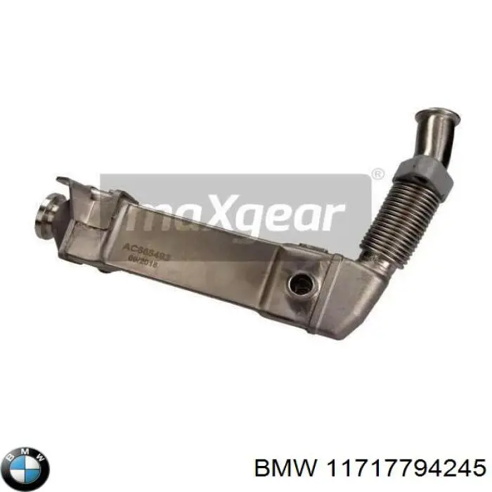 Радиатор системы EGR рециркуляции выхлопных газов BMW 11717794245 цена, от 50.79 USD