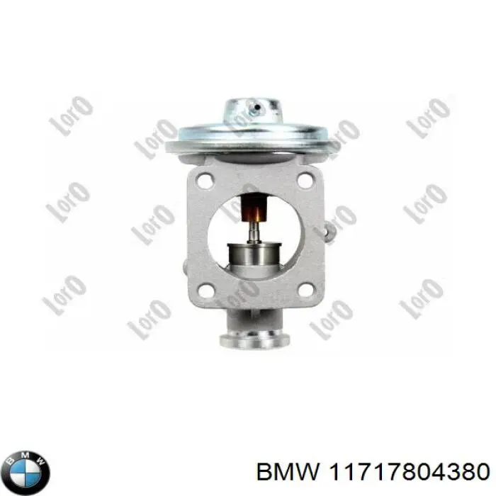 11717804380 BMW válvula egr de recirculação dos gases