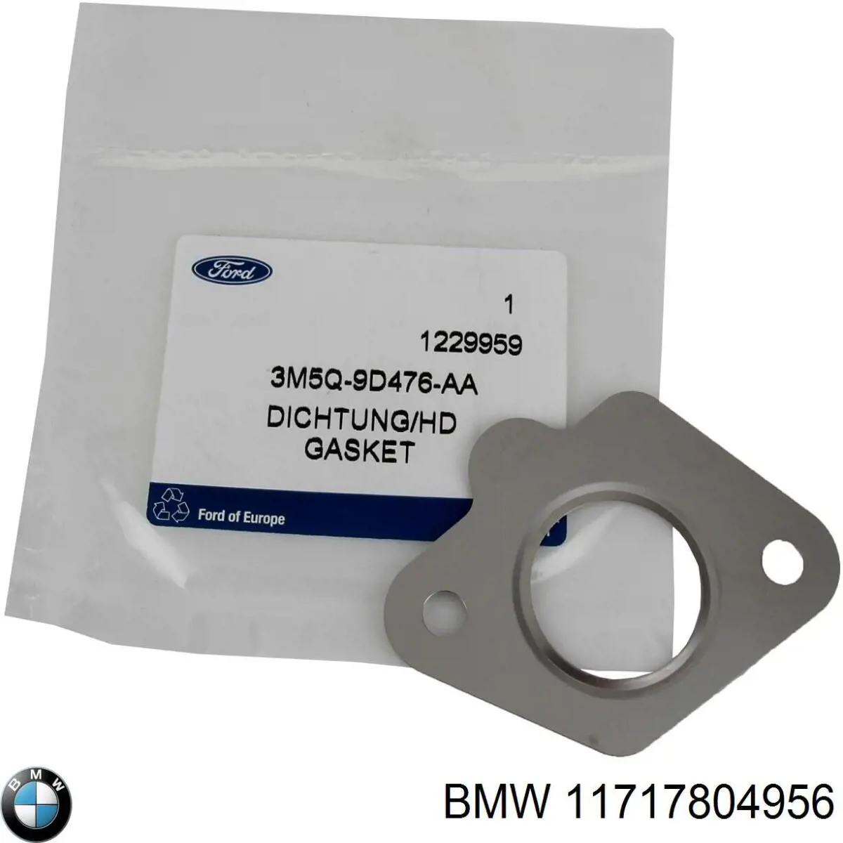 Патрубок системы рециркуляции отработавших газов BMW 11717804956 цена, от 6.33 USD