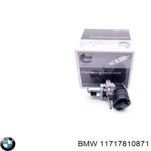 Válvula EGR de recirculação dos gases 11717810871 BMW