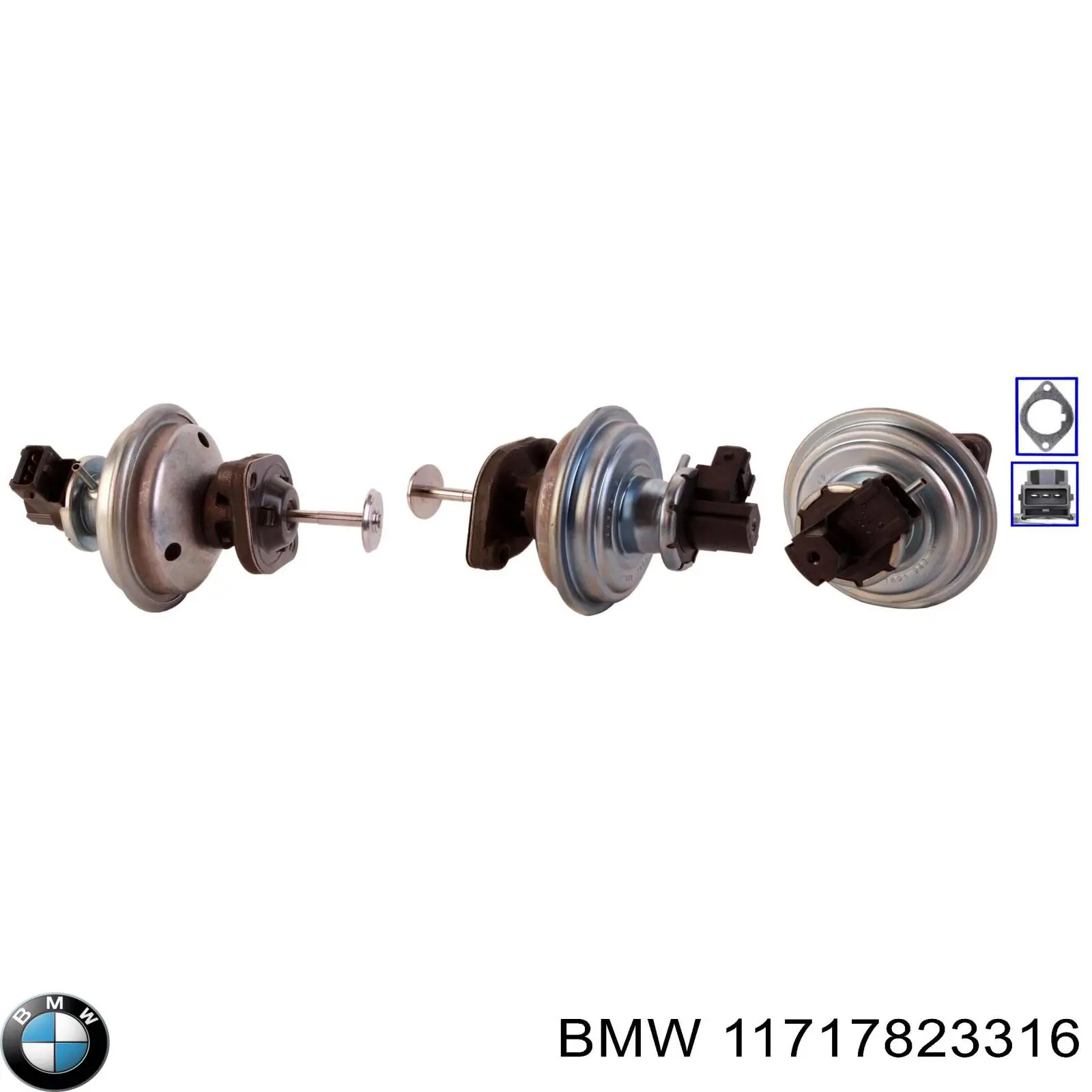 Клапан ЕГР 11717823316 BMW