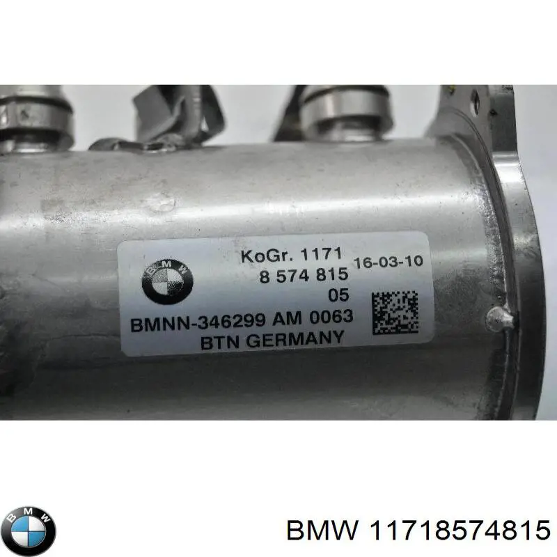 Радиатор системы EGR рециркуляции выхлопных газов BMW 11718574815 цена, от 236.94 USD