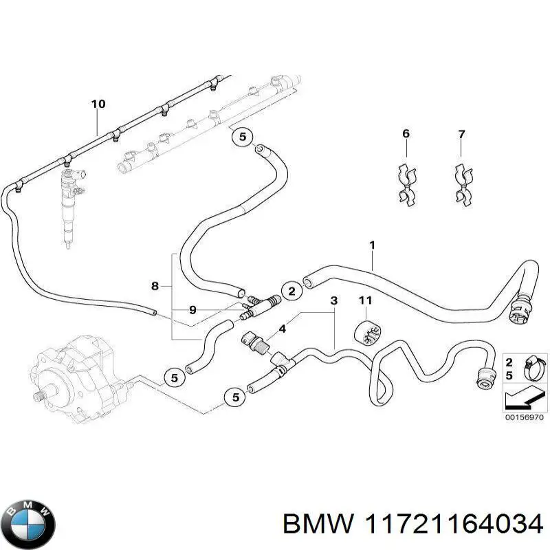  BMW 11721164034 цена, от 3.97 USD