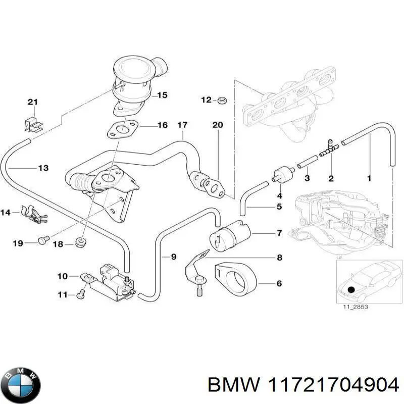  11721704904 BMW