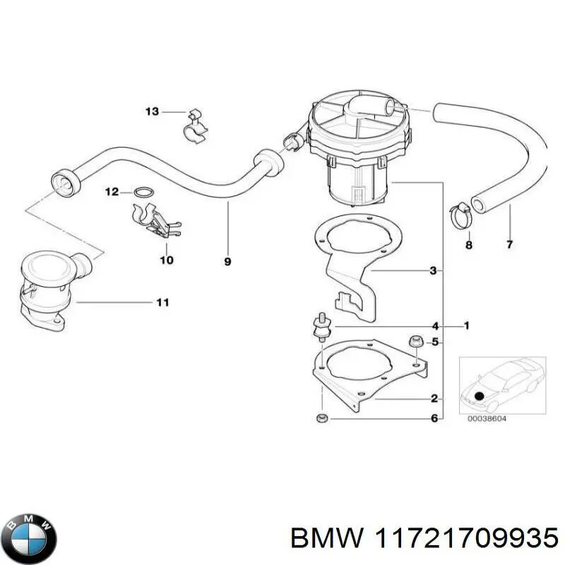 11721709935 BMW 