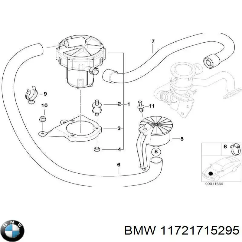  11721715295 BMW