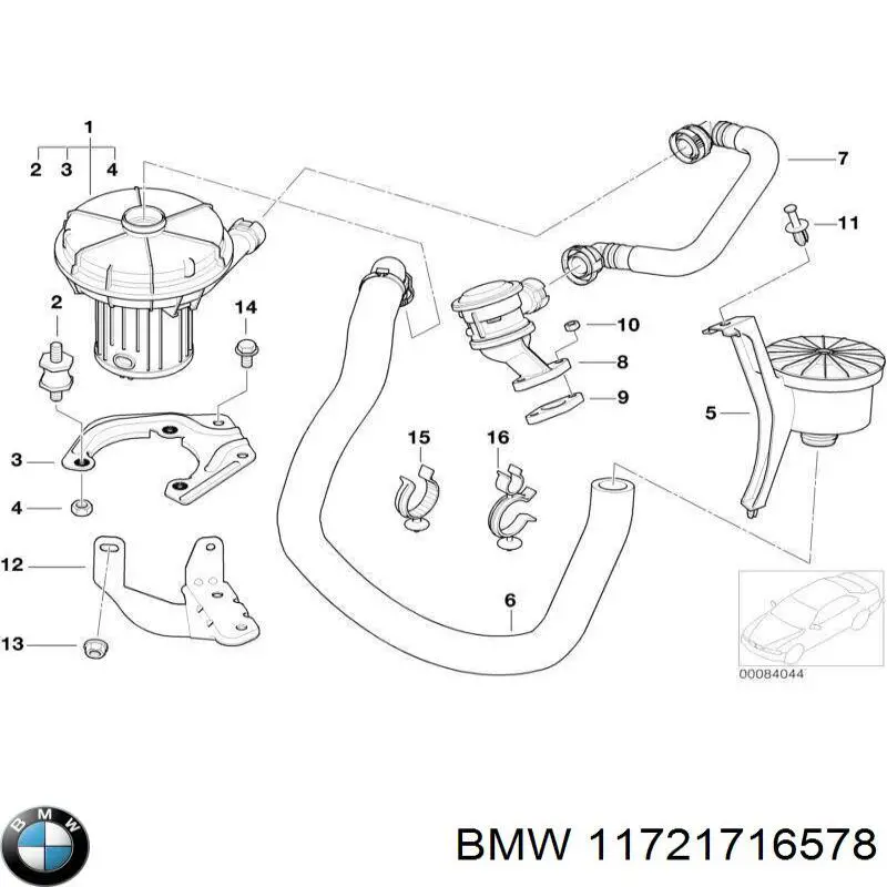 11721716578 BMW 