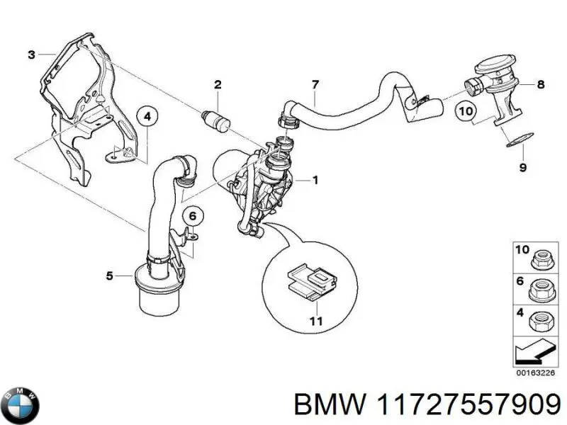  11727557909 BMW