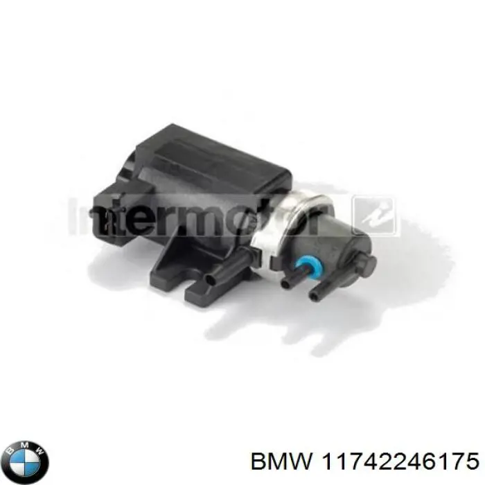 Купить 11742246175 BMW Клапан преобразователь давления наддува (соленоид) 