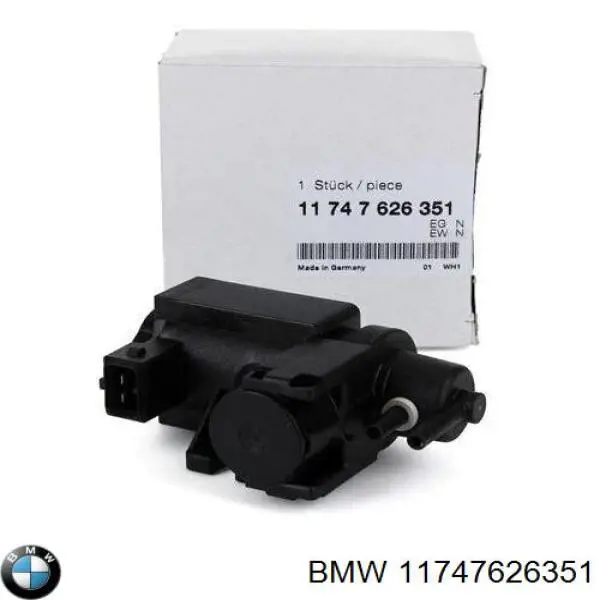 11747626351 BMW клапан преобразователь давления наддува (соленоид)