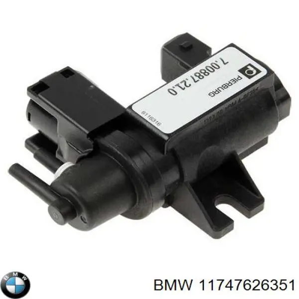 Купить 11747626351 BMW Клапан преобразователь давления наддува (соленоид) 