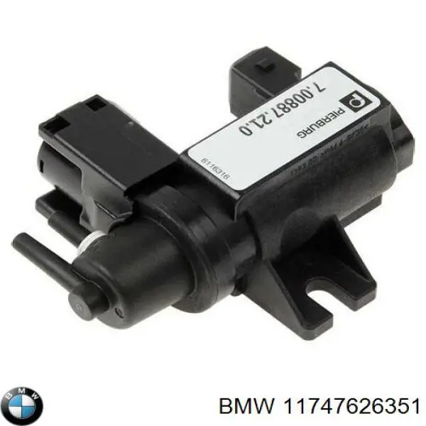 Клапан преобразователь давления наддува (соленоид) 11747626351 BMW