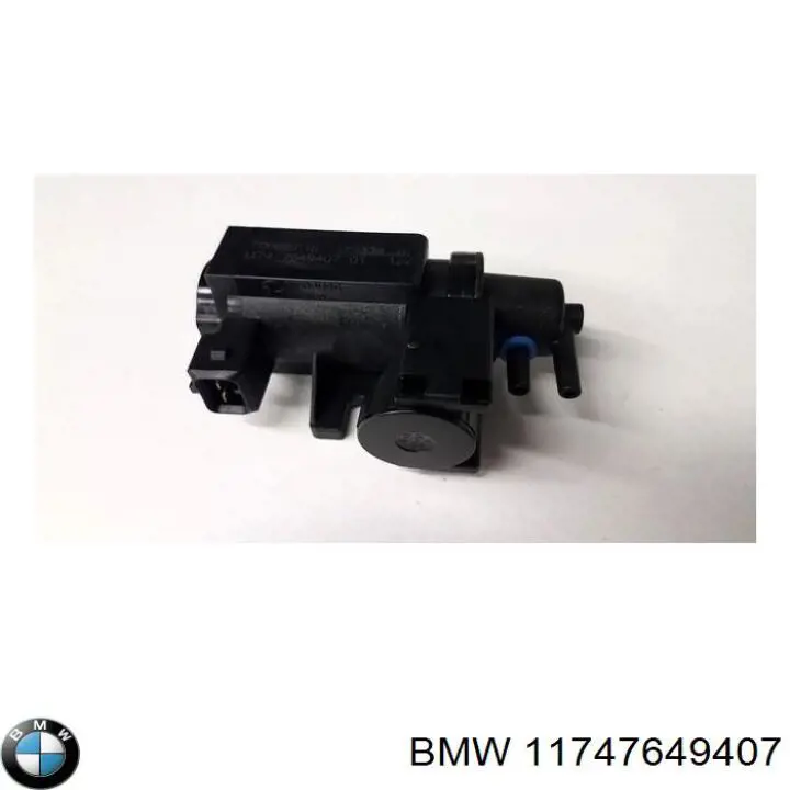11747649407 BMW convertidor de pressão (solenoide de supercompressão)