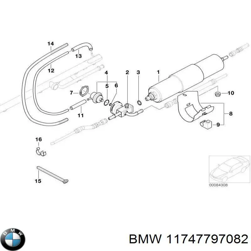  BMW 11747797082 цена, от 8.87 USD