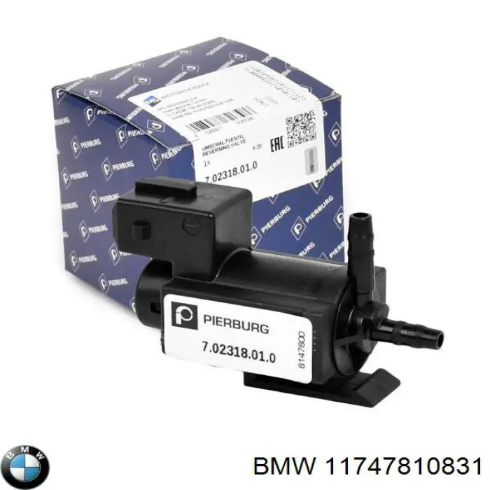 Купить 11747810831 BMW Клапан соленоид регулирования заслонки EGR