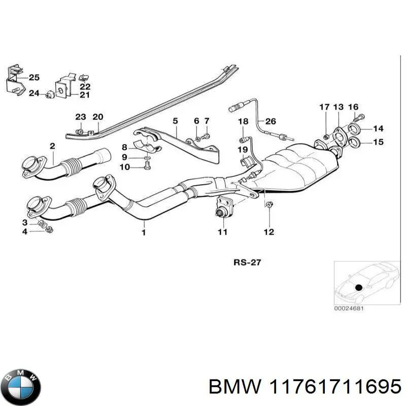  11761711695 BMW