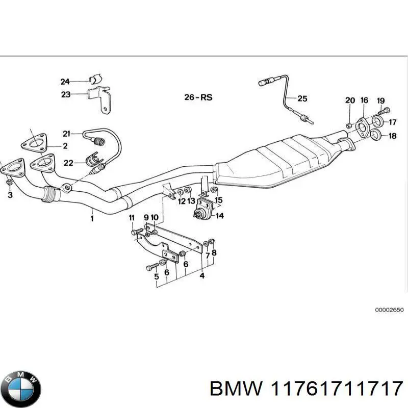 Прокладка турбины выхлопных газов, впуск BMW 11761711717 цена, от 1.75 USD