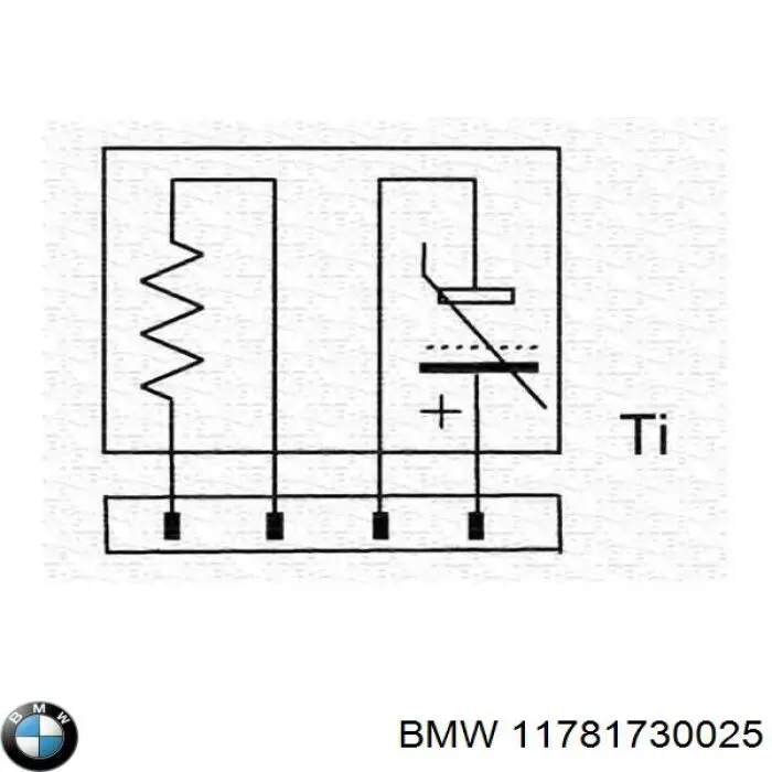 Лямбда-датчик BMW 11781730025