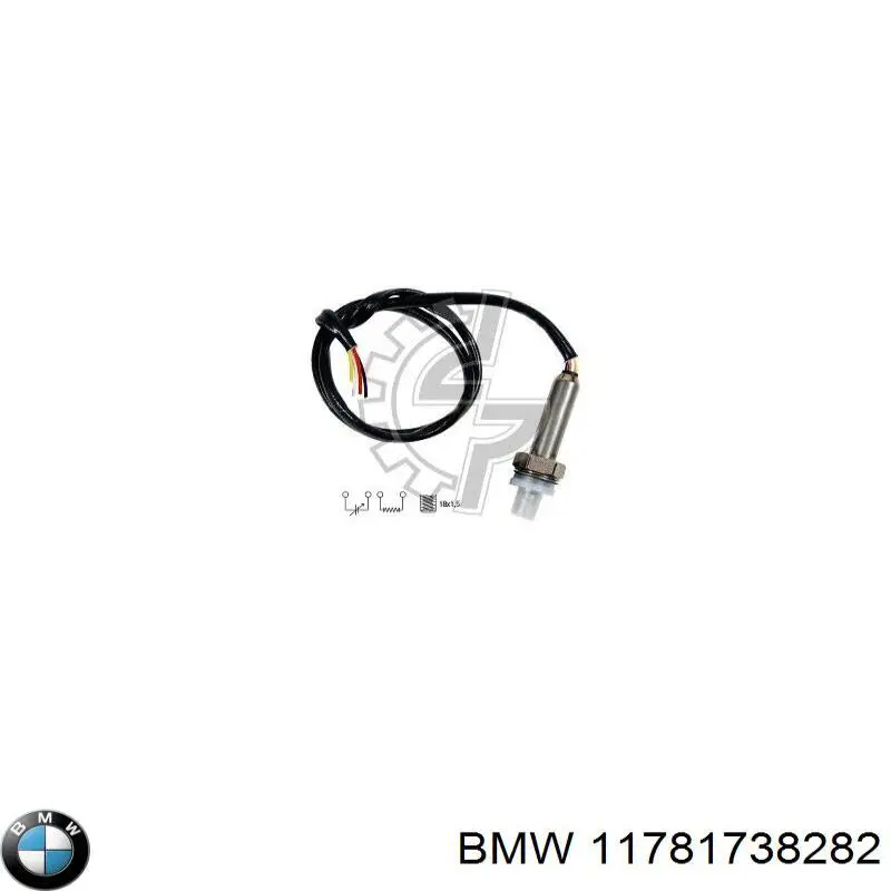 Лямбда зонд 11781738282 BMW