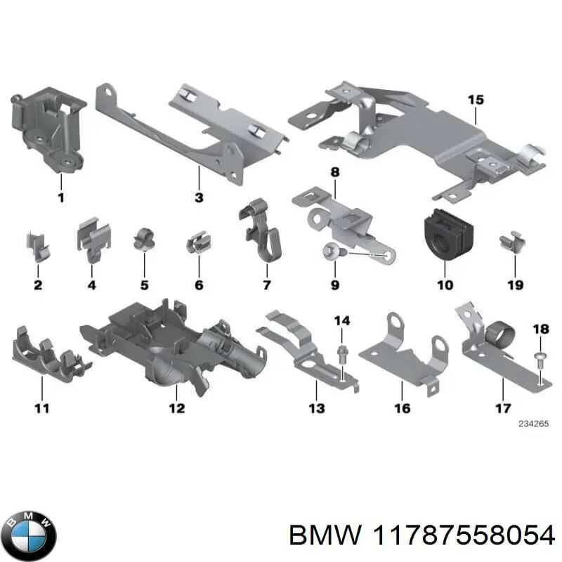 11787558054 BMW Лямбда-зонд, датчик кислорода до катализатора