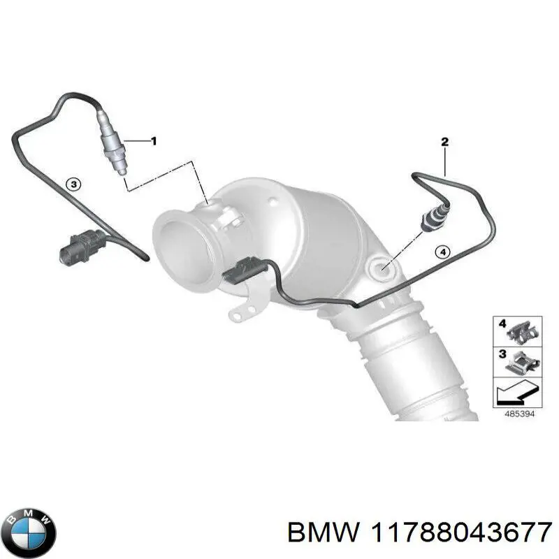  BMW 11788043677 цена, от 128.11 USD