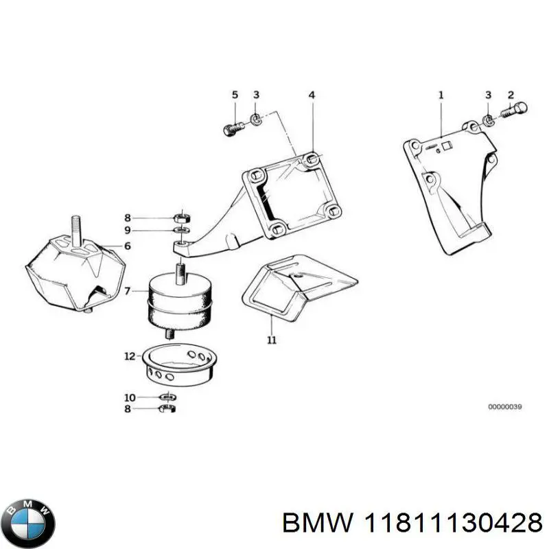 Купить 11811130428 BMW 