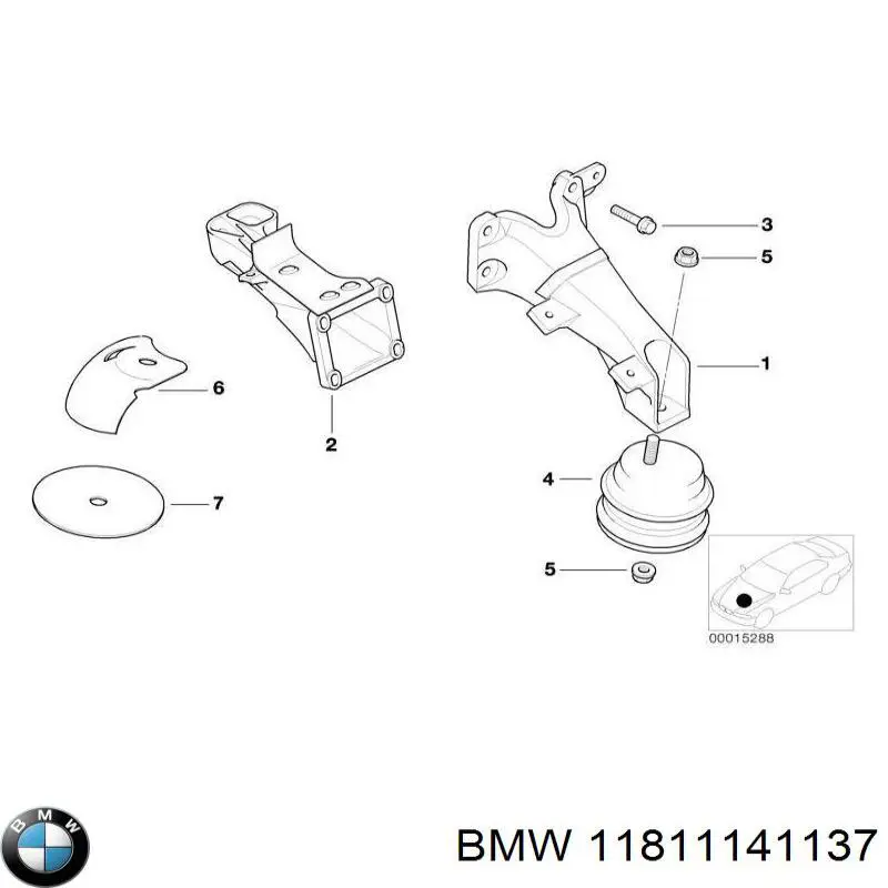 Купить 11811141137 BMW 