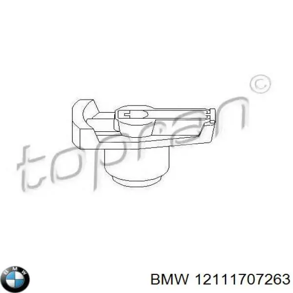 12111707263 BMW бегунок (ротор распределителя зажигания, трамблера)