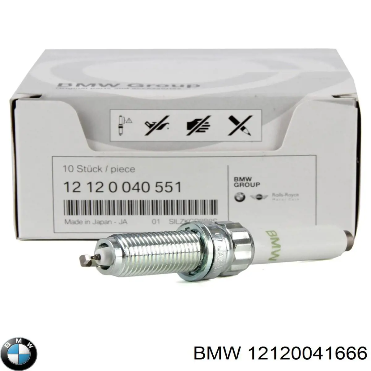 Свеча BMW 12120041666