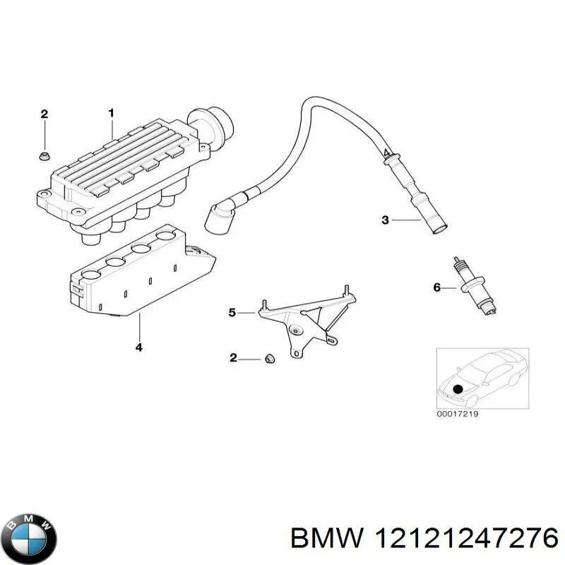  BMW 12121247276 цена, от 7.65 USD
