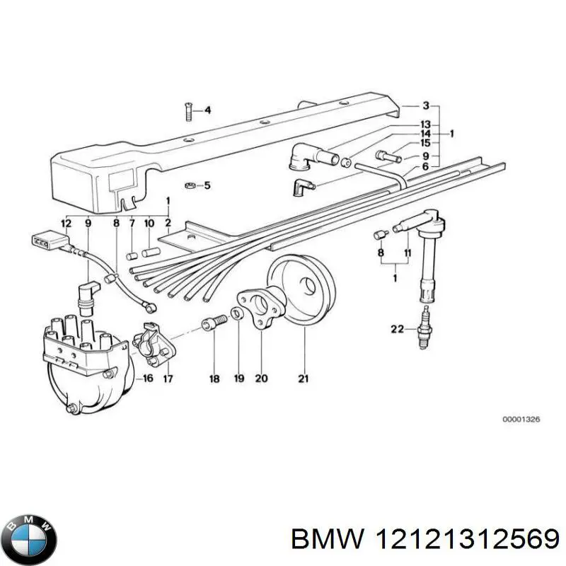 Свеча зажигания BMW 12121312569 цена, от 4.77 USD
