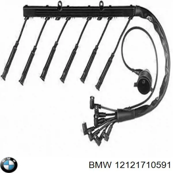 Провода высоковольтные, комплект BMW 12121710591