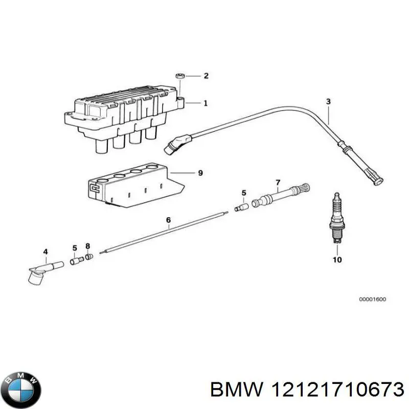 12121710673 BMW 