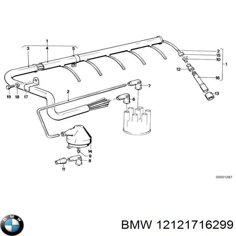  BMW 12121716299 цена, от 38.33 USD