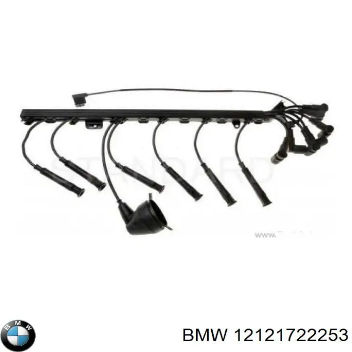 Провода высоковольтные, комплект BMW 12121722253