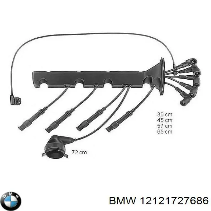Провода зажигания BMW 12121727686 цена, от 45.47 USD