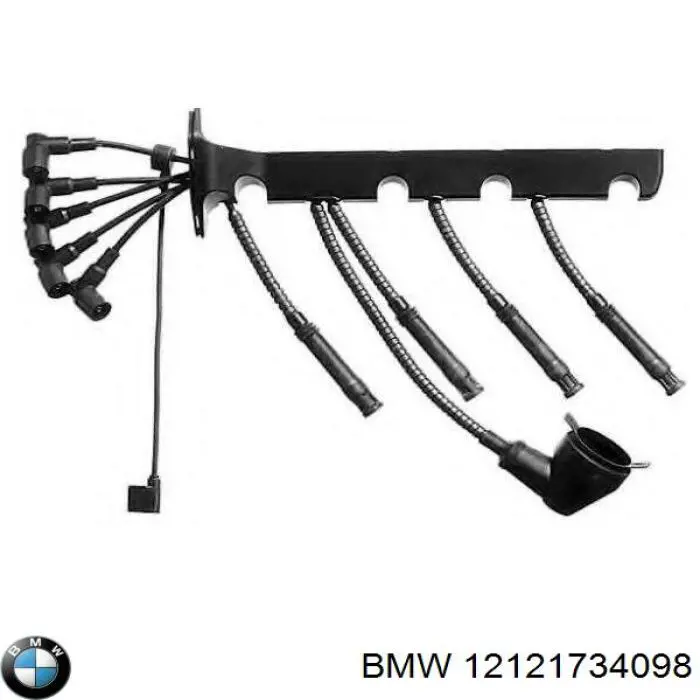 Провода высоковольтные, комплект BMW 12121734098