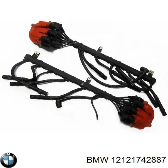 Провода высоковольтные, комплект BMW 12121742887