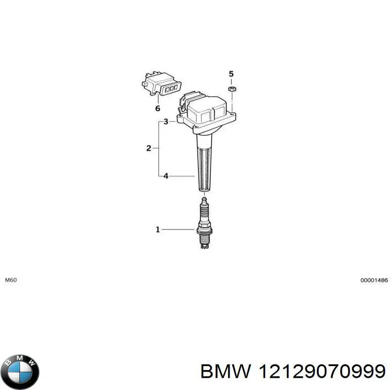 Свечи зажигания 12129070999 BMW