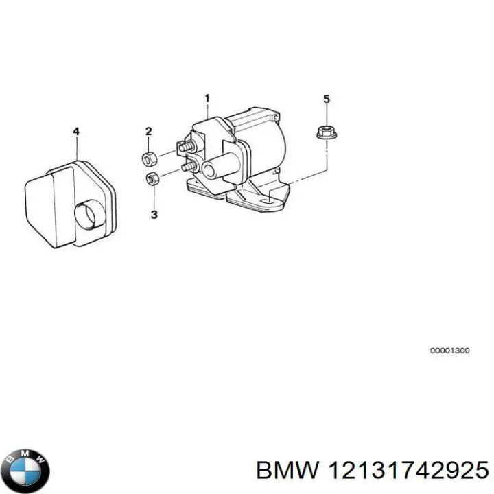 Катушка зажигания BMW 12131742925