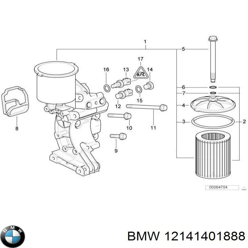 12141401888 BMW 