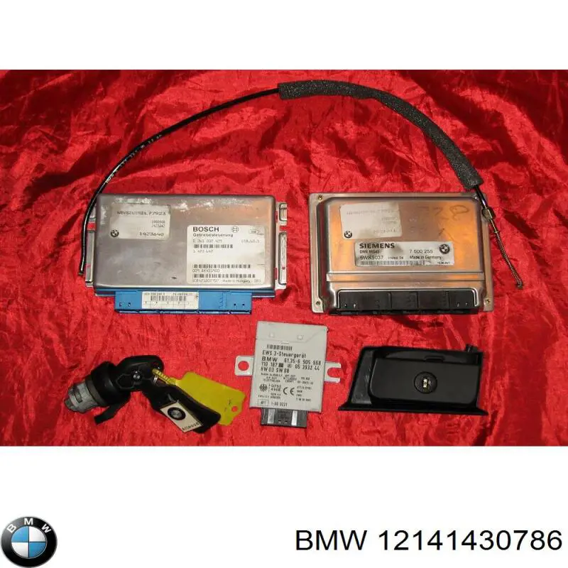 12141430845 BMW модуль управления (эбу двигателем)