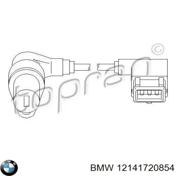 Датчик положения коленчатого вала BMW 12141720854 цена, от 32.89 USD