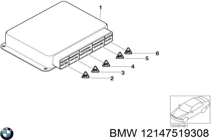 ЭБУ двигателем BMW 12147519308 цена, от 63.35 USD