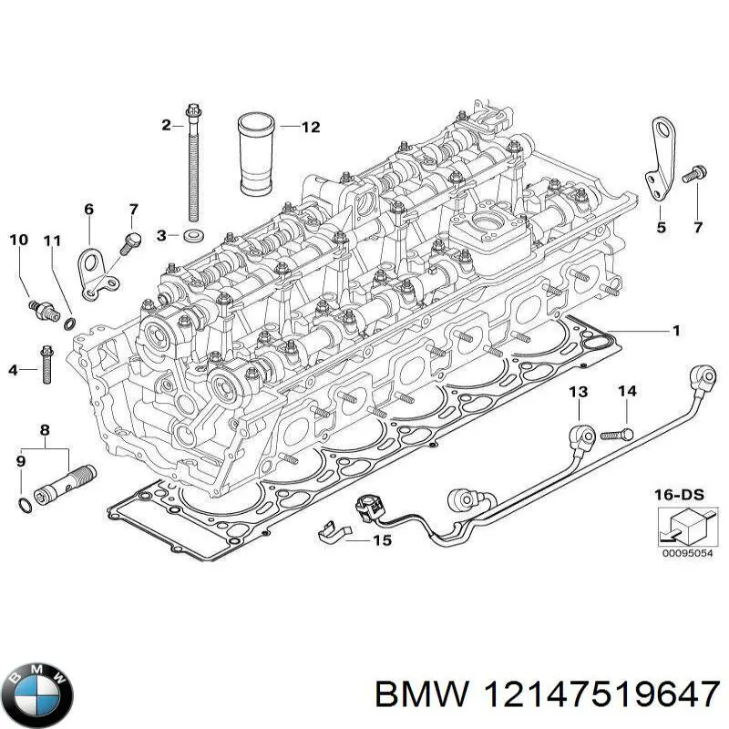 Датчик детонации BMW 12147519647 цена, от 154.52 USD