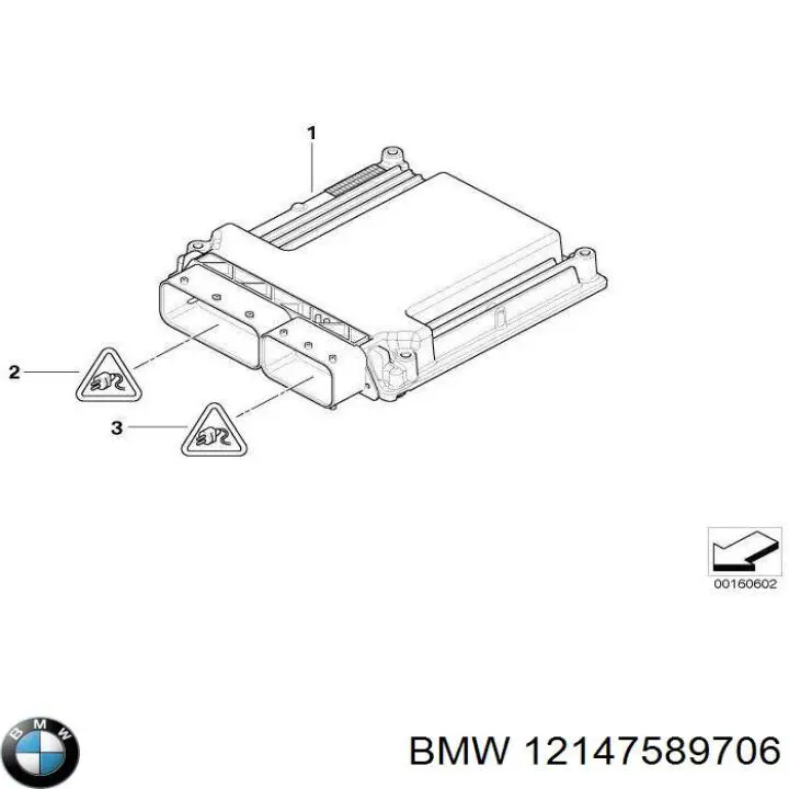 ЭБУ двигателем BMW 12147620350 цена, от 361.08 USD