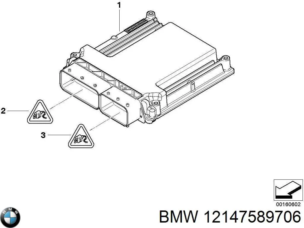ЭБУ двигателем BMW 12147582243 цена, от 361.08 USD