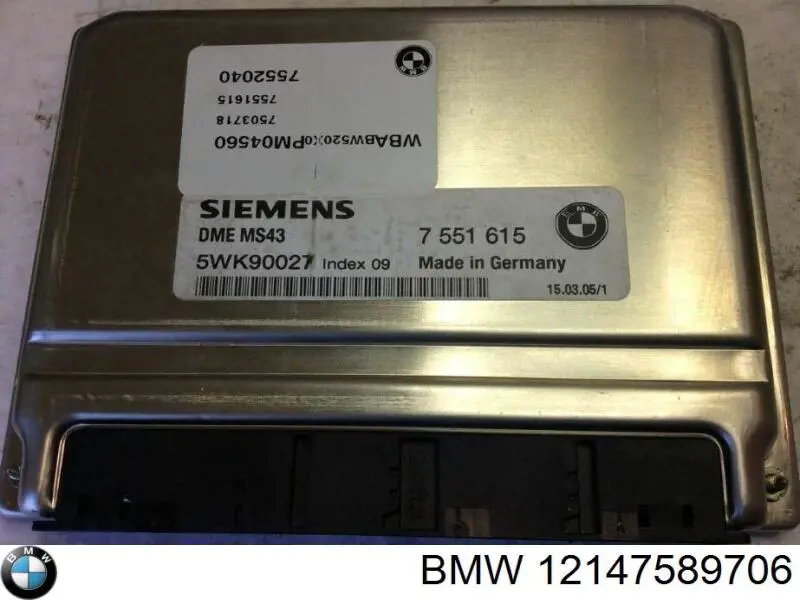 Купить 12147582243 BMW Электронный блок управления двигателем