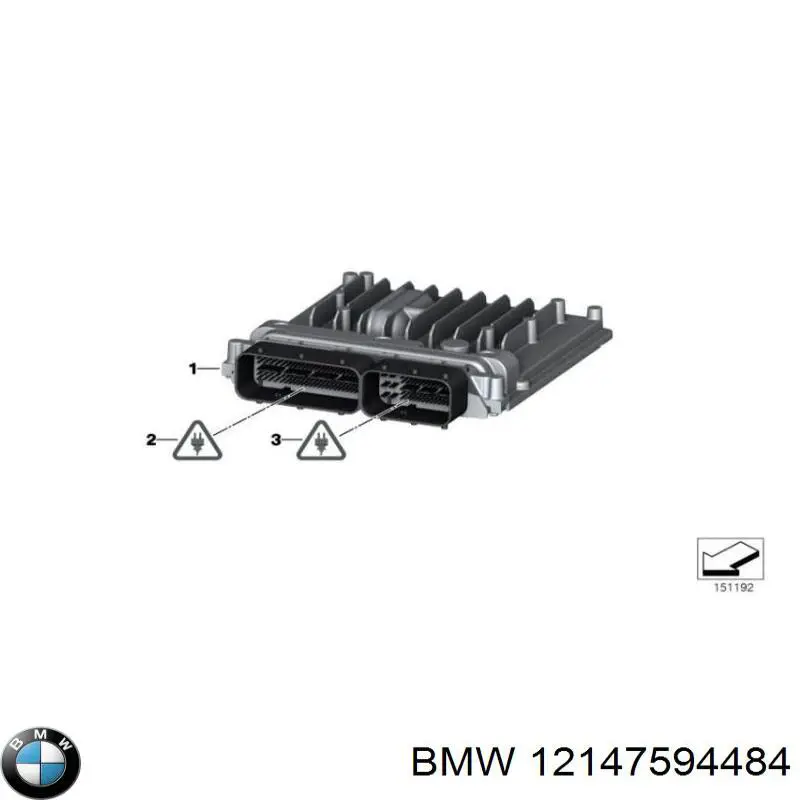 Купить 7602220 BMW Электронный блок управления двигателем