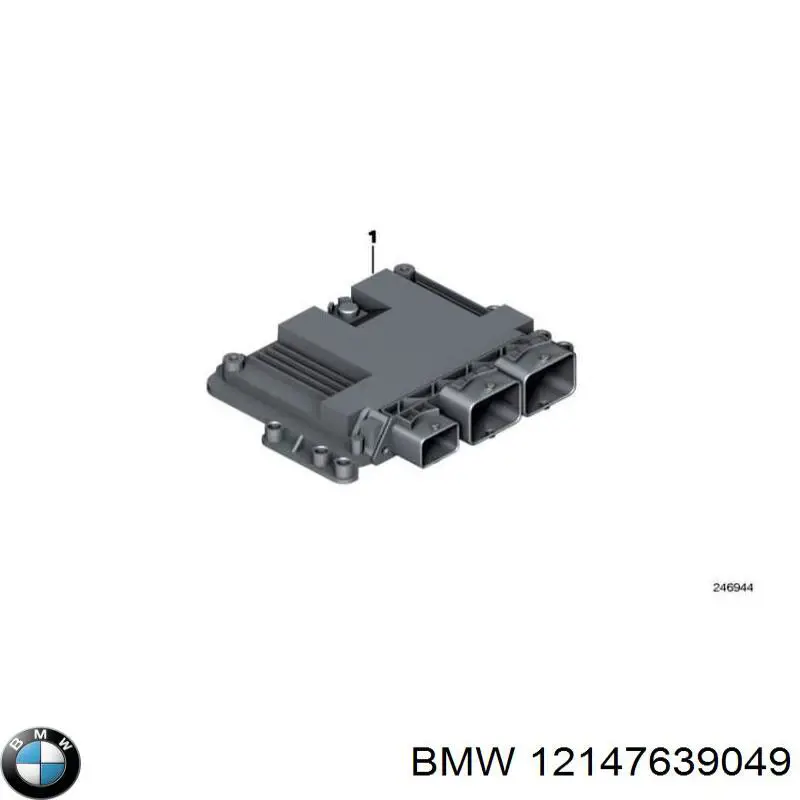 Блок управления двигателем 12147639049 BMW